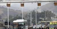 Termina sequestro de ônibus na ponte Rio-Niterói  Foto: EPA / Ansa