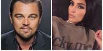 Leonardo DiCaprio e Kim Kardashian.  Foto: AFP/Instagram/@kimkardashian / Estadão Conteúdo