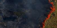 Floresta em chamas em Apuí (AM) 04/08/2017  Foto: Bruno Kelly / Reuters
