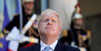 Primeiro-ministro britânico, Boris Johnson, em Paris
22/08/2019 REUTERS/Gonzalo Fuentes  Foto: Reuters