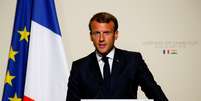 Presidente francês Emmanuel Macron  Foto: Pascal Rossignol/Pool / Reuters