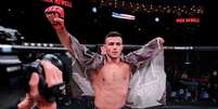 Nick Newell fez sua estreia pelo Bellator e finalizou sua luta ainda no primeiro round (Foto: Bellator MMA)  Foto: Lance!