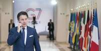 Premier demissionário, Conte é elogiado no G7  Foto: ANSA / Ansa - Brasil
