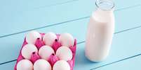 Ovos e leite são alimentos ricos em colina  Foto: Getty Images / BBC News Brasil