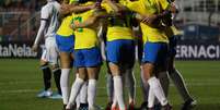 Brasil goleia Argentina no futebol feminino.  Foto: Leco Viana / The News 2 / Estadão