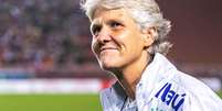 Pia Sundhage, treinadora da sele&ccedil;&atilde;o brasileira feminina de futebol.  Foto: Joca Duarte / Photo Press / Estad&atilde;o Conte&uacute;do