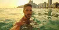 Ângelo Rodrigues em viagem recente ao Rio: paixão pelas belezas brasileiras  Foto: Reprodução/Instagram