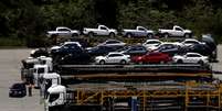 Veículos Volkswagen em pátio de fábrica em São Bernardo do Campo, SP
05/01/2017
Paulo Whitaker  Foto: Reuters