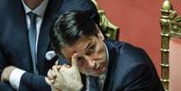 Premier da Itália, Giuseppe Conte enfrenta Senado por voto de confiança  Foto: ANSA / Ansa