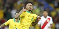 Final da Copa América entre Brasil e Peru terminou com título brasileiro  Foto: Paulo Sergio/Agência F8 / Gazeta Press