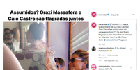 Marina Ruy Barbosa torce por namoro de Grazi Massafera e Caio Castro: 'Shippo'  Foto: Reprodução / PurePeople