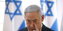 Benjamin Netanyahu prometeu anexar o Vale do Jordão  Foto: EPA / Ansa - Brasil