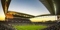 Arena deve estar lotada para a semifinal da Sula contra o Del Valle (Foto: Bruno Teixeira/Ag. Corinthians)  Foto: Lance!