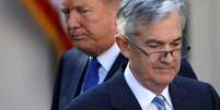 Presidente dos EUA, Donald Trump, e Jerome Powell no dia da posse do chairman do Federal Reserve
02/11/2017
REUTERS/Carlos Barria  Foto: Reuters