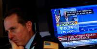Operador trabalha na Bolsa de Nova York em meio a anúncio de decisão do Federal Reserve sobre juro
18/09/2019
REUTERS/Brendan McDermid  Foto: Reuters