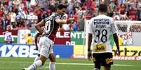 Ganso comemora o gol contra o Corinthians, que deixou o Flu fora do Z4 (Foto: Mailson Santana/Fluminense)  Foto: Lance!