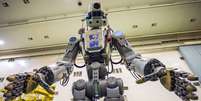 Fedor fez história como o primeiro robô enviado pela Rússia ao espaço – o problema é que ele não tinha muito o que fazer por lá  Foto: EPA / BBC News Brasil