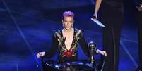 Megan Rapinoe conquista pr&ecirc;mio.  Foto: Flavio Lo Scalzo / Reuters