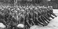Desfile da Wehrmacht, 1939.  Foto: Arquivo