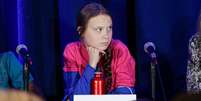 Greta Thunberg e outros 15 jovens ativistas apresentaram queixa contra a falta de ação governamental na crise climática  Foto: AFP / BBC News Brasil