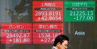 Telão mostra índices acionários da Ásia em Tóquio, Japão
10/05/2019
REUTERS/Issei Kato   Foto: Reuters