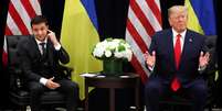 Presidentes dos EUA, Donald Trump, e da Ucrânia, Volodymyr Zelenskiy, se reúnem em Nova York
25/09/2019
REUTERS/Jonathan Ernst  Foto: Reuters
