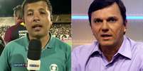 André Hernan e Mauro Cezar Pereira são comentaristas esportivos em suas emissoras (Montagem)  Foto: LANCE!