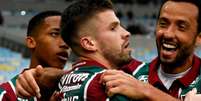 Nenê e Caio Henrique marcaram os gols da vitória do Flu contra o Grêmio (Foto: MAILSON SANTANA/FLUMINENSE FC)  Foto: Lance!