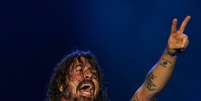 Dave Grohl e o Foo Fighters voltaram ao palco do Rock in Rio após 18 anos  Foto: Daniel Castelo Branco/Agência O Dia / Estadão Conteúdo