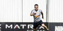 Ramiro durante treino do Corinthians.  Foto: Divulgação/ Ag. Corinthians / Estadão