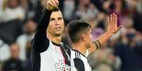 Cristiano Ronaldo fechou o placar para a Juventus.  Foto: Massimo Pinca / Reuters
