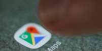 Logotipo do Google Maps aparece num smartphone. 15/9/2017. REUTERS/Dado Ruvic  Foto: Reuters