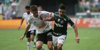 Palmeiras e Atlético-MG empatam no Allianz Parque.  Foto: Rahel Patrasso / Reuters