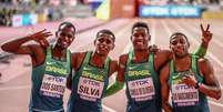 Equipe do revezamento masculino 4x100m garantiu vaga em Tóquio (Foto: Wagner Carmo/CBAt)  Foto: Gazeta Esportiva