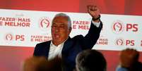 António Costa comemora vitória na eleição de Portugal
07/10/2019
REUTERS/Rafael Marchante  Foto: Reuters