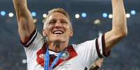 Schweinsteiger foi campeão mundial com a Alemanha em 2014  Foto: Carl Recine / Reuters
