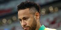 Neymar em ação pela Seleção.  Foto: Feline Lim / Reuters