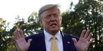 Presidente dos Estados Unidos, Donald Trump, em Washington. 11/10/2019. REUTERS/Yuri Gripas  Foto: Reuters
