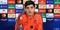 Courtois disse que esse rumor é um desrespeito com aqueles que realmente sofrem com ansiedade (Foto: Real Madrid)  Foto: Lance!