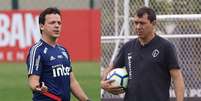 Fernando Diniz e Fábio Carille deram juntos os primeiros passos no mundo do futebol (Foto: Rubens Chiri e Daniel Augusto Jr/saopaulofc.net e Ag. Corinthians)  Foto: Gazeta Esportiva