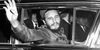 Quando Fidel Castro chegou a Nova York, em 1959, ele era tão famoso quanto Elvis e tinha muitos fãs  Foto: Getty Images / BBC News Brasil