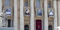 Fotos dos cinco beatos declarados santos por Francisco neste domingo; Irmã Dulce é a primeira à esquerda  Foto: DW / Deutsche Welle