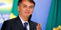 Bolsonaro participa de evento no Planalto 8/10/2019 REUTERS/Adriano Machado  Foto: Reuters