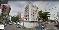 Prédio de sete andares desaba em Fortaleza na manhã desta terça-feira (15)  Foto: Google Street View / Reprodução