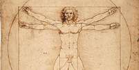 O "Homem Vitruviano" é uma das obras mais conhecidas de Leonardo da Vinci  Foto: ANSA / Ansa
