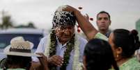 Presidente da Bolívia, Evo Morales, durante campanha em região de Chapare
20/10/2019
REUTERS/Ueslei Marcelino  Foto: Reuters