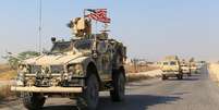 Comboio de veículos militares norte-americanos após sair do norte da Síria
21/10/2019
REUTERS/Ari Jalal  Foto: Reuters