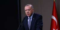 Presidente turco, Tayyip Erdogan
22/10/2019
Murat Kula/Imprensa Oficial da Presidência/Divulgação via REUTERS  Foto: Reuters