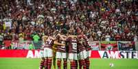 Sinergia entre torcida e time é trunfo do Flamengo no Maracanã (Foto: Alexandre Vidal/Flamengo)  Foto: Lance!