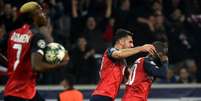 Lille conquistou o seu primeiro ponto na Liga dos Campeões - (AFP)  Foto: Lance!